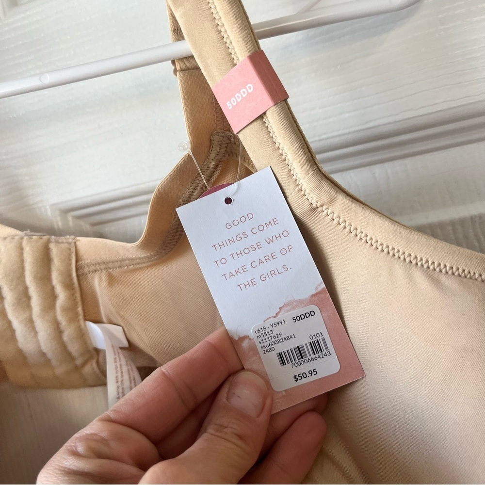NWT Cacique Lightly Lined Full Coverage Bra 50 DDD - Picture 3 of 5